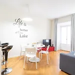 アパート White Flat In Center By Rent コモ