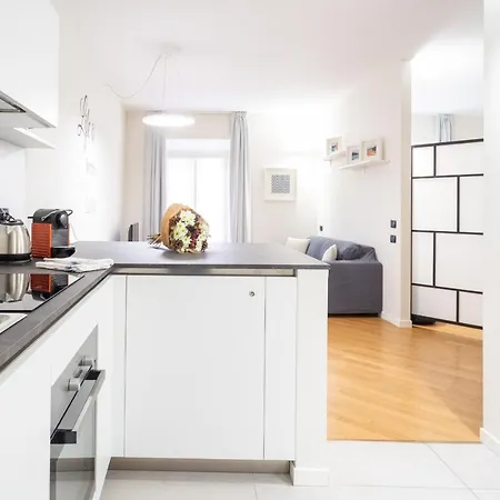 Apartment White Flat In Center By Rent